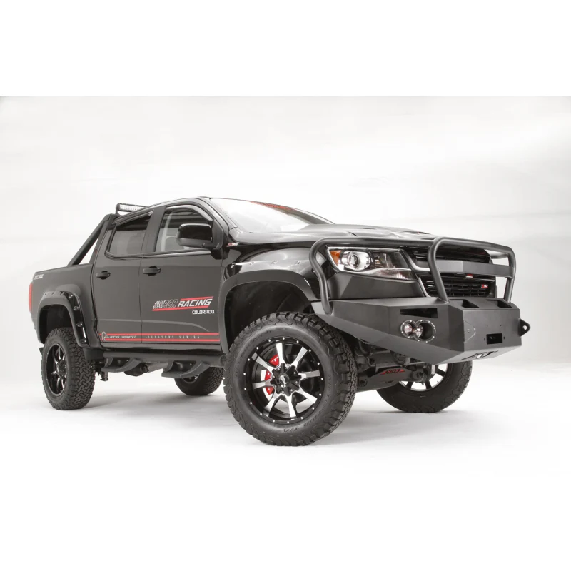 Fab Fours Premium Winch Front Bumper w/ Grille Guard Model CC15-H3350-1 - Image 2