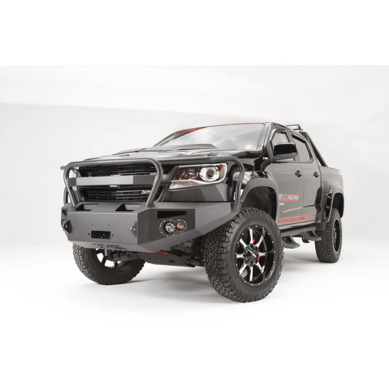 Fab Fours Premium Winch Front Bumper w/ Grille Guard Model CC15-H3350-1 - Image 3