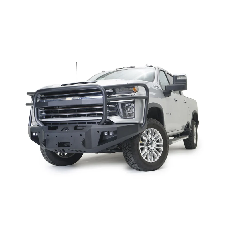 Fab Fours Premium Winch Front Bumper w/ Grille Guard Model CH20-A4950-1