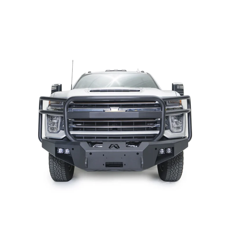 Fab Fours Premium Winch Front Bumper w/ Grille Guard Model CH20-A4950-1 - Image 2