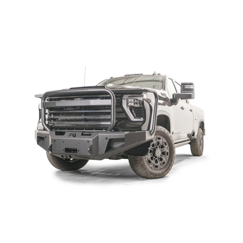 Fab Fours Premium Winch Front Bumper w/ Grille Guard Model CH24-A6150-1