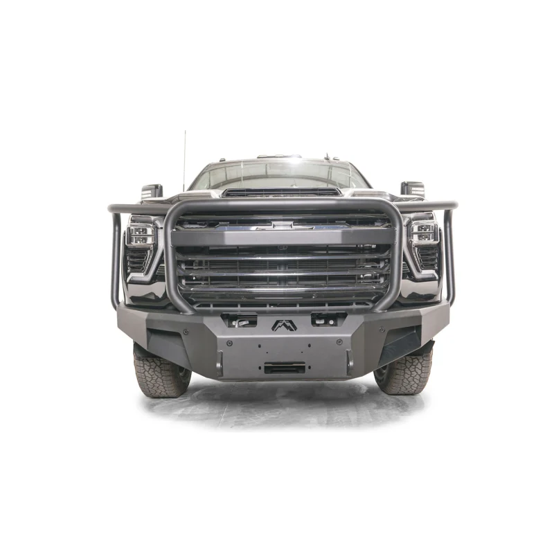 Fab Fours Premium Winch Front Bumper w/ Grille Guard Model CH24-A6150-1 - Image 2