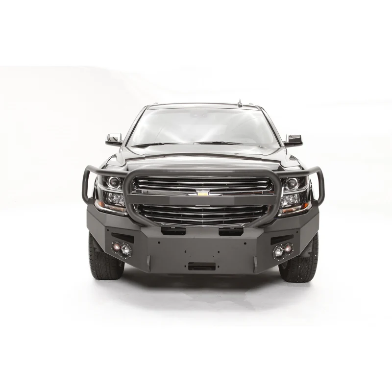 Fab Fours Premium Winch Front Bumper w/ Grille Guard Model CS15-F3550-1 - Image 2