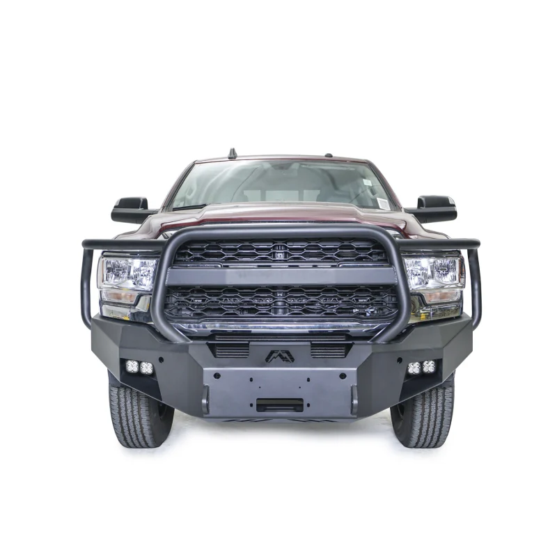 Fab Fours Premium Winch Front Bumper w/ Grille Guard Model DR19-A4450-1 - Image 2