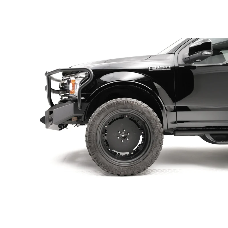 Fab Fours Premium Winch Front Bumper w/ Grille Guard Model FF18-H4550-1 - Image 4