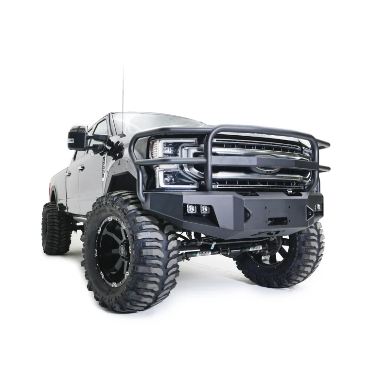 Fab Fours Premium Winch Front Bumper w/ Grille Guard Model FS17-A4160-1 - Image 3