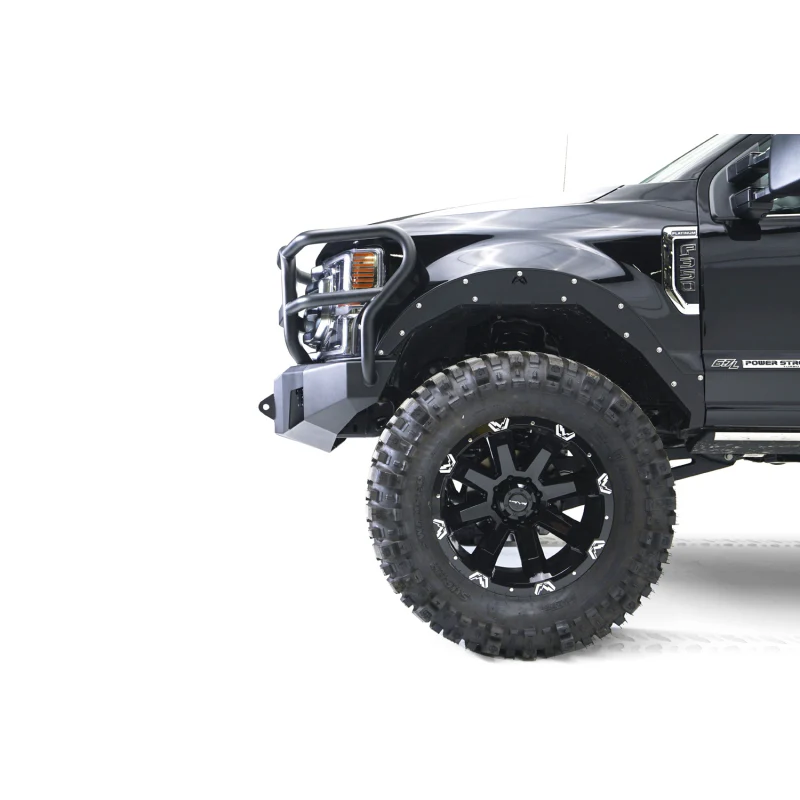 Fab Fours Premium Winch Front Bumper w/ Grille Guard Model FS17-A4160-1 - Image 4