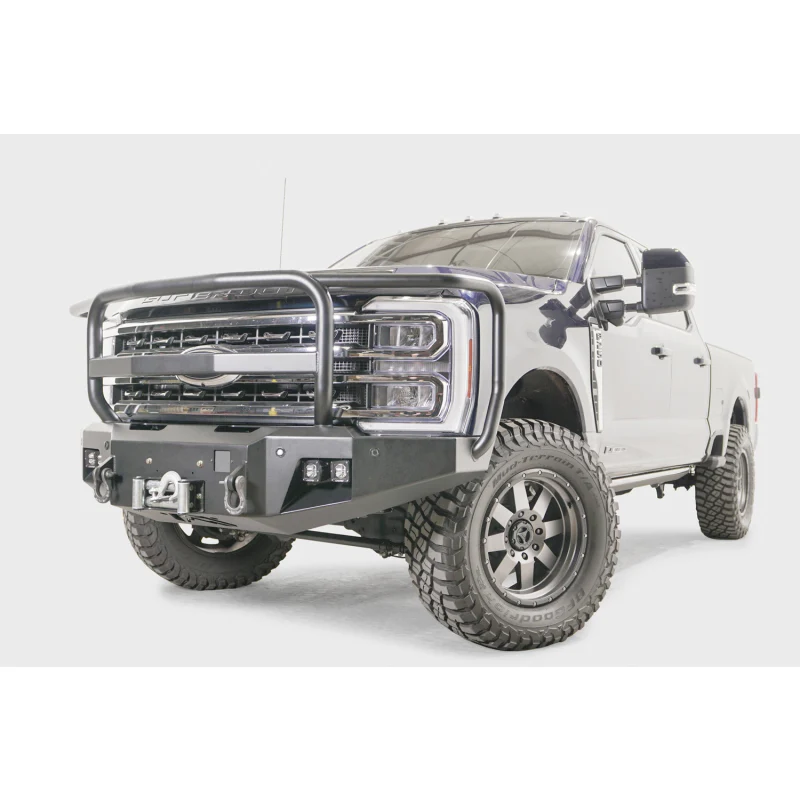 Fab Fours Premium Winch Front Bumper w/ Grille Guard Model FS23-A5950-1