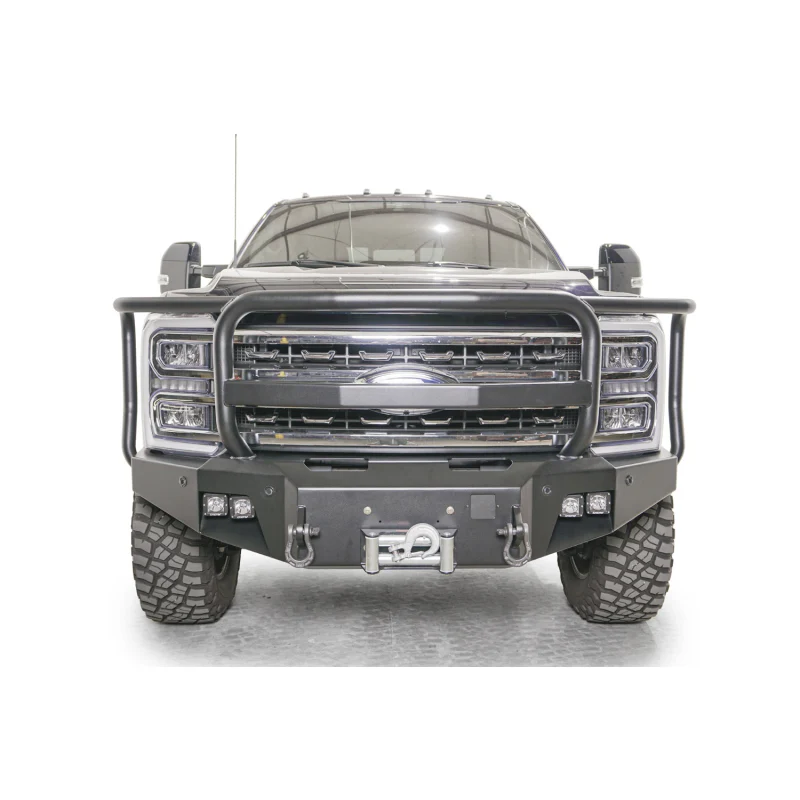 Fab Fours Premium Winch Front Bumper w/ Grille Guard Model FS23-A5950-1 - Image 2