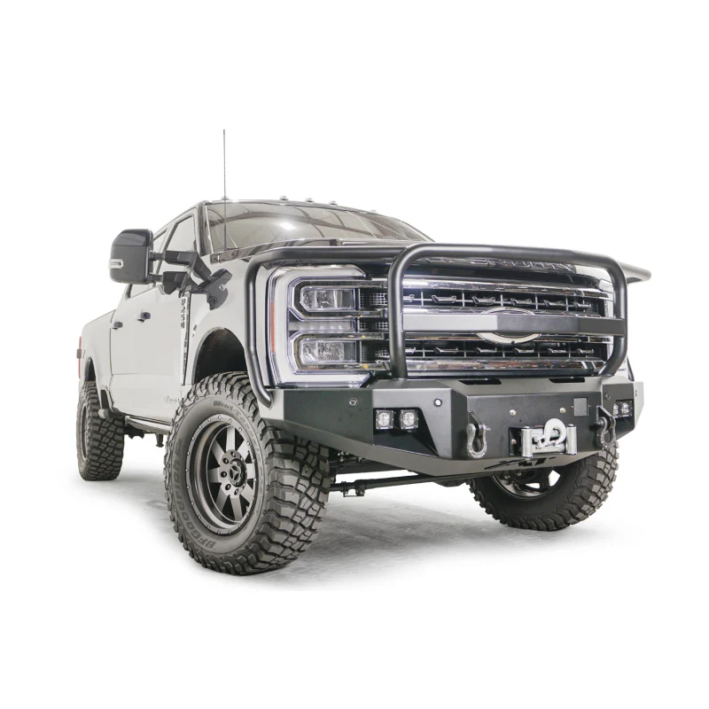 Fab Fours Premium Winch Front Bumper w/ Grille Guard Model FS23-A5950-1 - Image 3