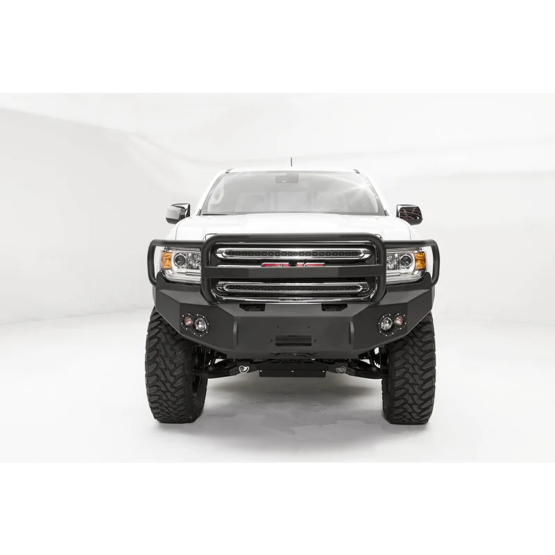 Fab Fours Premium Winch Front Bumper w/ Grille Guard Model GC15-H3450-1 - Image 2