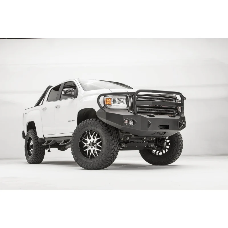 Fab Fours Premium Winch Front Bumper w/ Grille Guard Model GC15-H3450-1 - Image 3