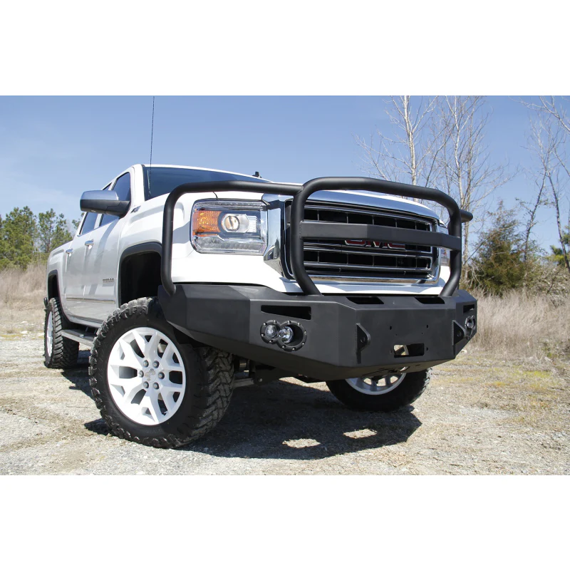 Fab Fours Premium Winch Front Bumper w/ Grille Guard Model GS14-H3150-1 - Image 5