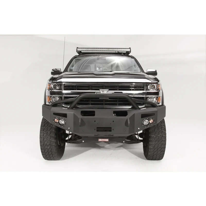 Fab Fours Premium Winch Front Bumper w/ Pre Runner Guard Model CH14-C3052-1 - Image 2