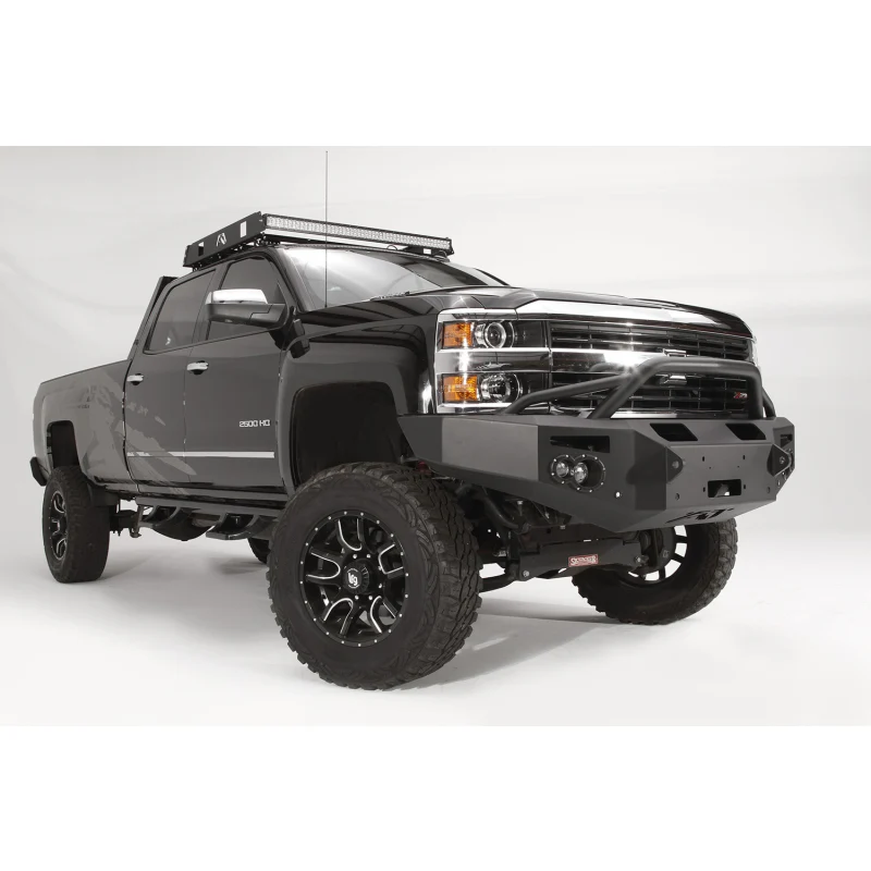 Fab Fours Premium Winch Front Bumper w/ Pre Runner Guard Model CH14-C3052-1 - Image 3