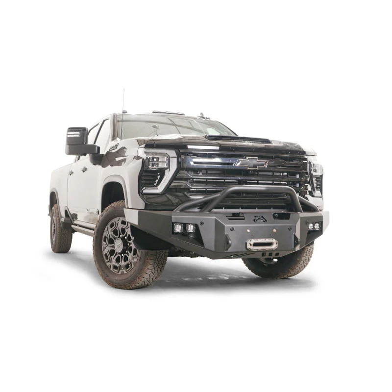 Fab Fours Premium Winch Front Bumper w/ Pre Runner Guard Model CH24-A6152-1 - Image 3