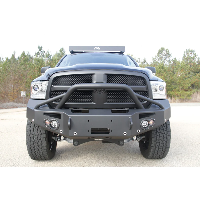 Fab Fours Premium Winch Front Bumper w/ Pre Runner Guard Model DR13-F2952-1 - Image 2