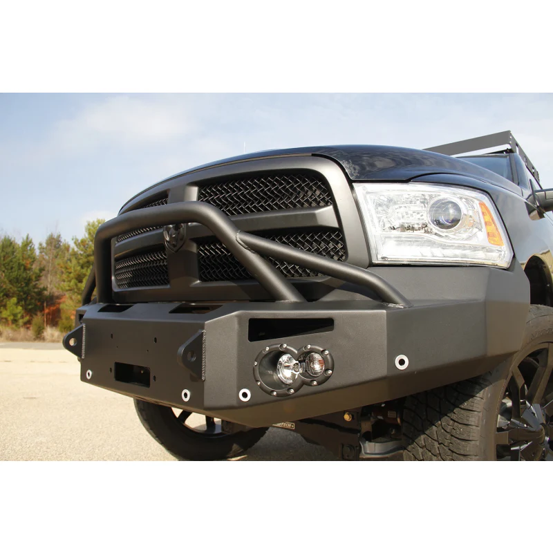 Fab Fours Premium Winch Front Bumper w/ Pre Runner Guard Model DR13-F2952-1 - Image 3