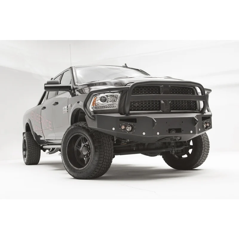 Fab Fours Premium Winch Front Bumper w/ Pre Runner Guard Model DR16-C4052-1