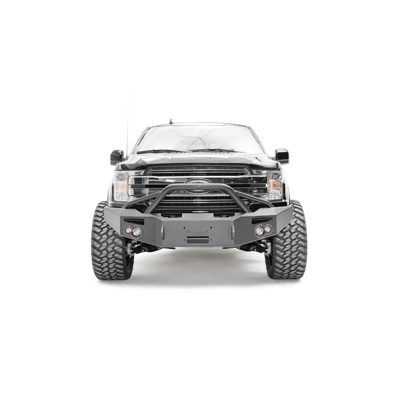 Fab Fours Premium Winch Front Bumper w/ Pre Runner Guard Model FF18-H4552-1 - Image 2