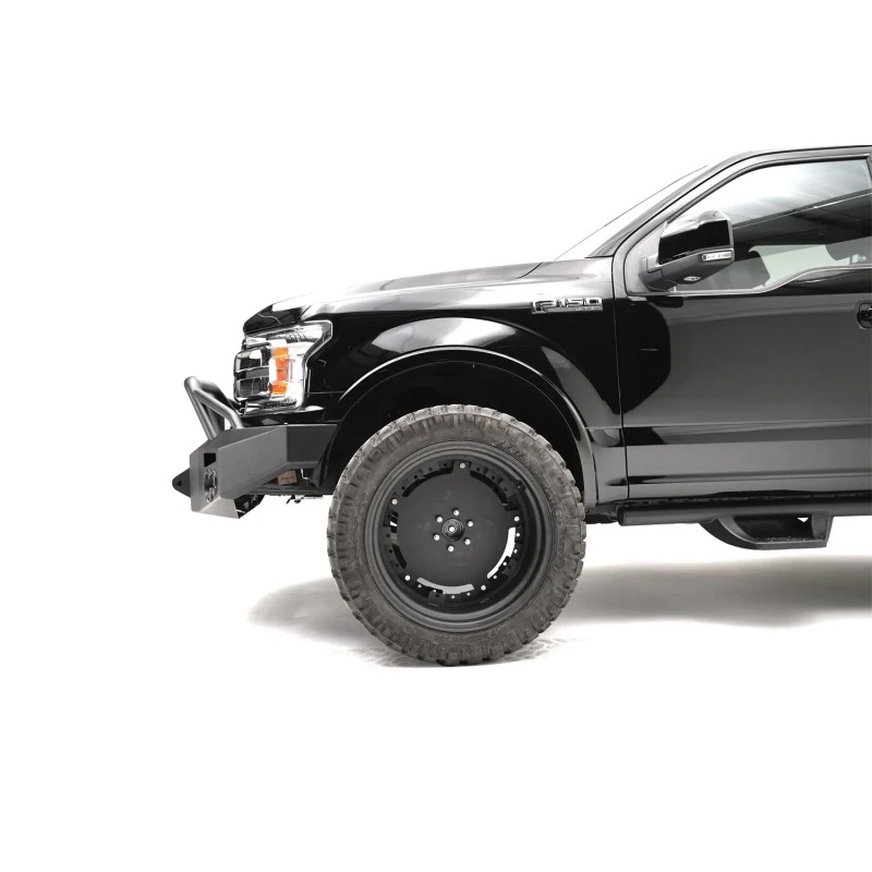 Fab Fours Premium Winch Front Bumper w/ Pre Runner Guard Model FF18-H4552-1 - Image 4