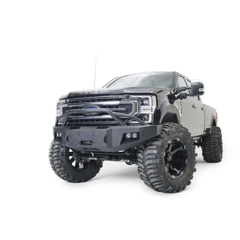 Fab Fours Premium Winch Front Bumper w/ Pre Runner Guard Model FS17-A4162-1