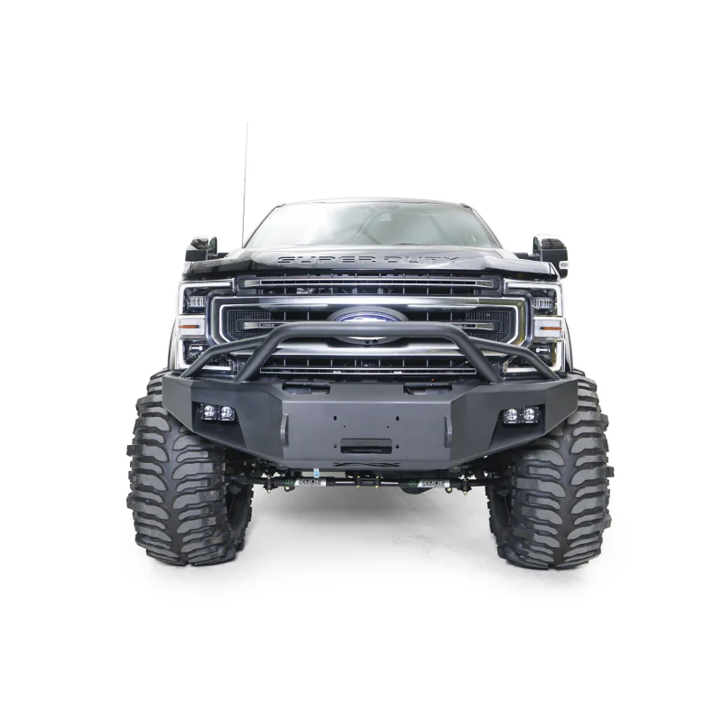 Fab Fours Premium Winch Front Bumper w/ Pre Runner Guard Model FS17-A4162-1 - Image 2
