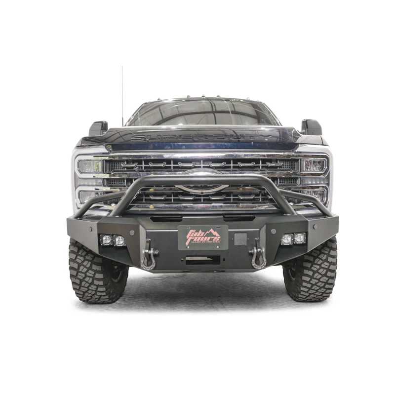 Fab Fours Premium Winch Front Bumper w/ Pre Runner Guard Model FS23-A5952-1 - Image 2