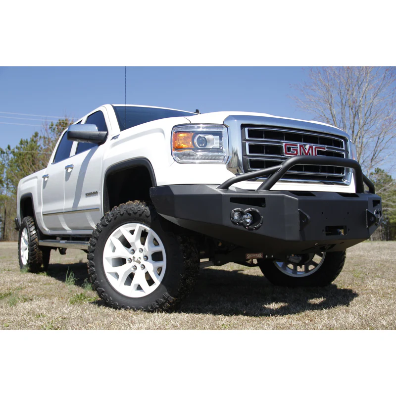 Fab Fours Premium Winch Front Bumper w/ Pre Runner Guard Model GS14-H3152-1 - Image 3