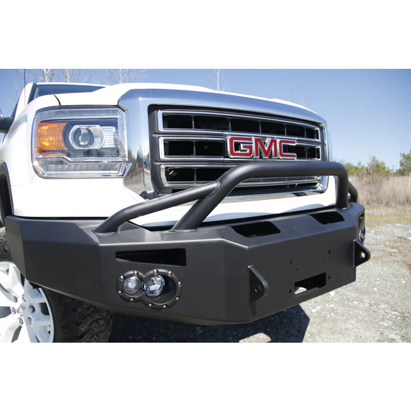 Fab Fours Premium Winch Front Bumper w/ Pre Runner Guard Model GS14-H3152-1 - Image 4