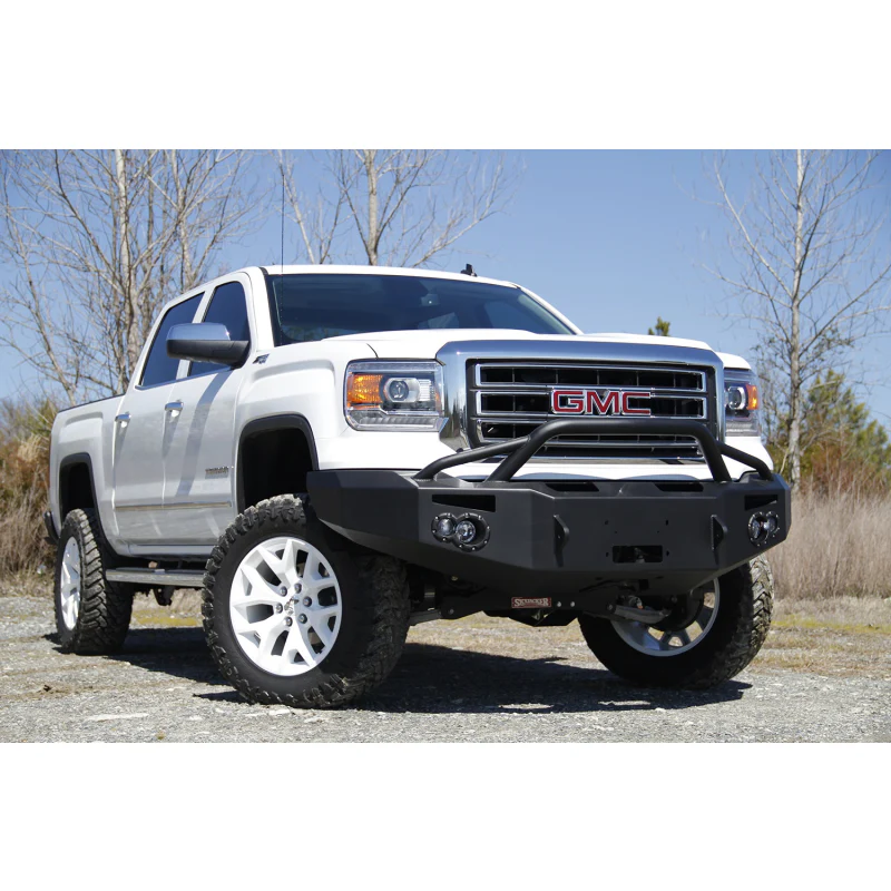 Fab Fours Premium Winch Front Bumper w/ Pre Runner Guard Model GS14-H3152-1 - Image 5