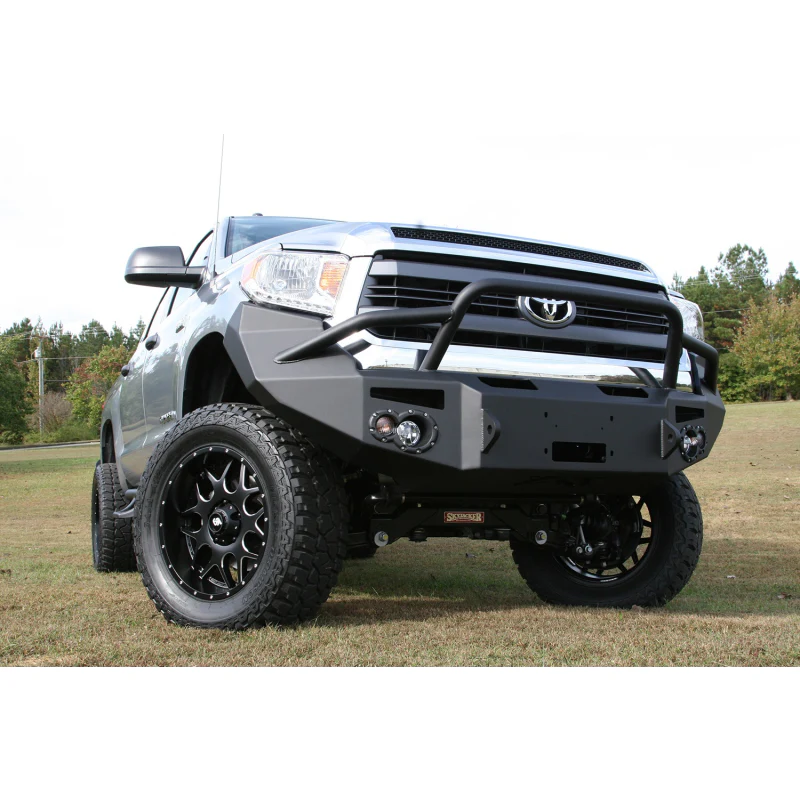 Fab Fours Premium Winch Front Bumper w/ Pre Runner Guard Model TT14-H2852-1 - Image 2