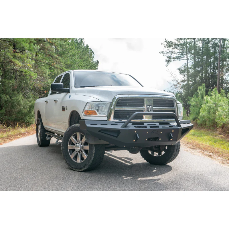 Fab Fours Red Steel Front Bumper w/ Pre Runner Guard Model DR10-RS2962-1 - Image 2