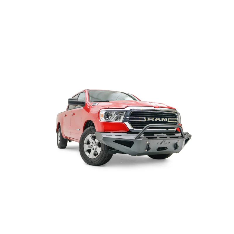 Fab Fours Red Steel Front Bumper w/ Pre Runner Guard Model DR19-RS4262-1 - Image 3
