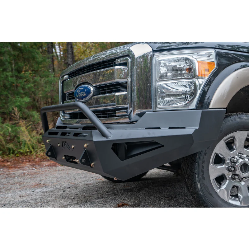 Fab Fours Red Steel Front Bumper w/ Pre Runner Guard Model FS11-RS2562-1 - Image 3