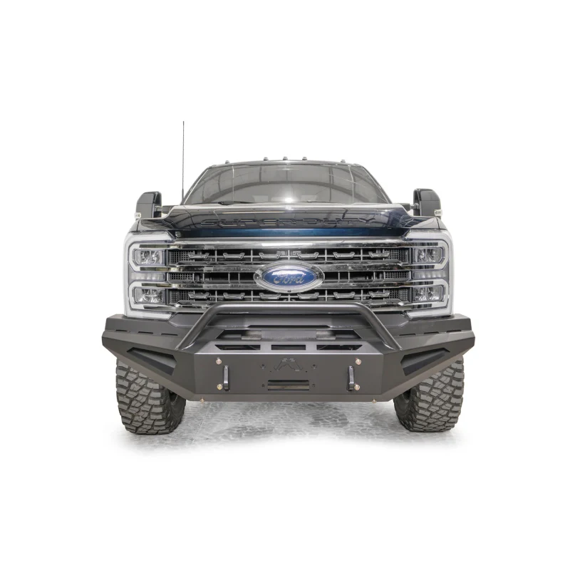 Fab Fours Red Steel Front Bumper w/ Pre Runner Guard Model FS23-RS5962-1 - Image 2