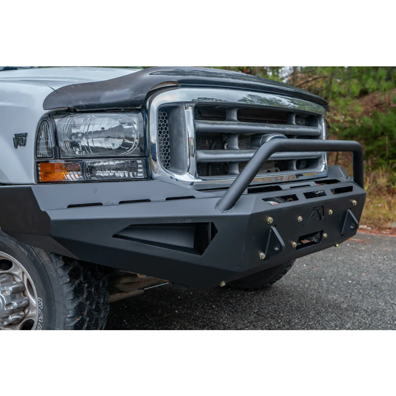 Fab Fours Red Steel Front Bumper w/ Pre Runner Guard Model FS99-RS1662-1 - Image 3