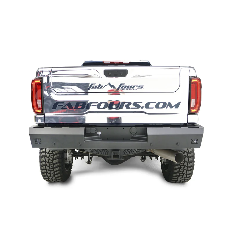 Fab Fours Red Steel Rear Bumper Model CH20-RT4950-1 - Image 2