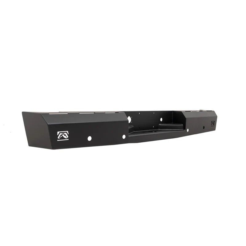 Fab Fours Red Steel Rear Bumper Model DR06-RT1050-1 - Image 2