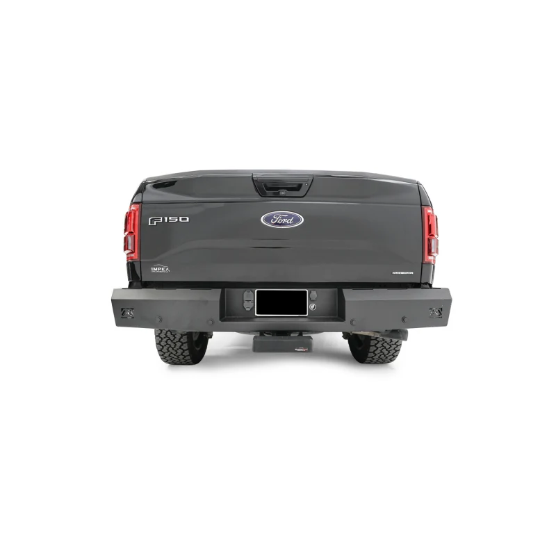 Fab Fours Red Steel Rear Bumper Model FF15-RT3250-1 - Image 2
