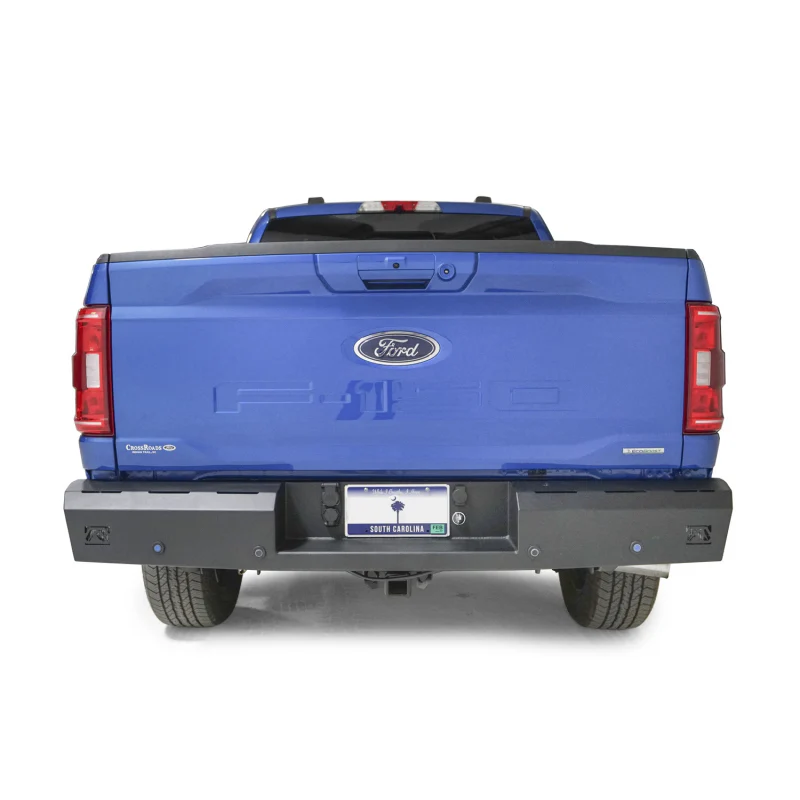 Fab Fours Red Steel Rear Bumper Model FF21-RT5150-1 - Image 2