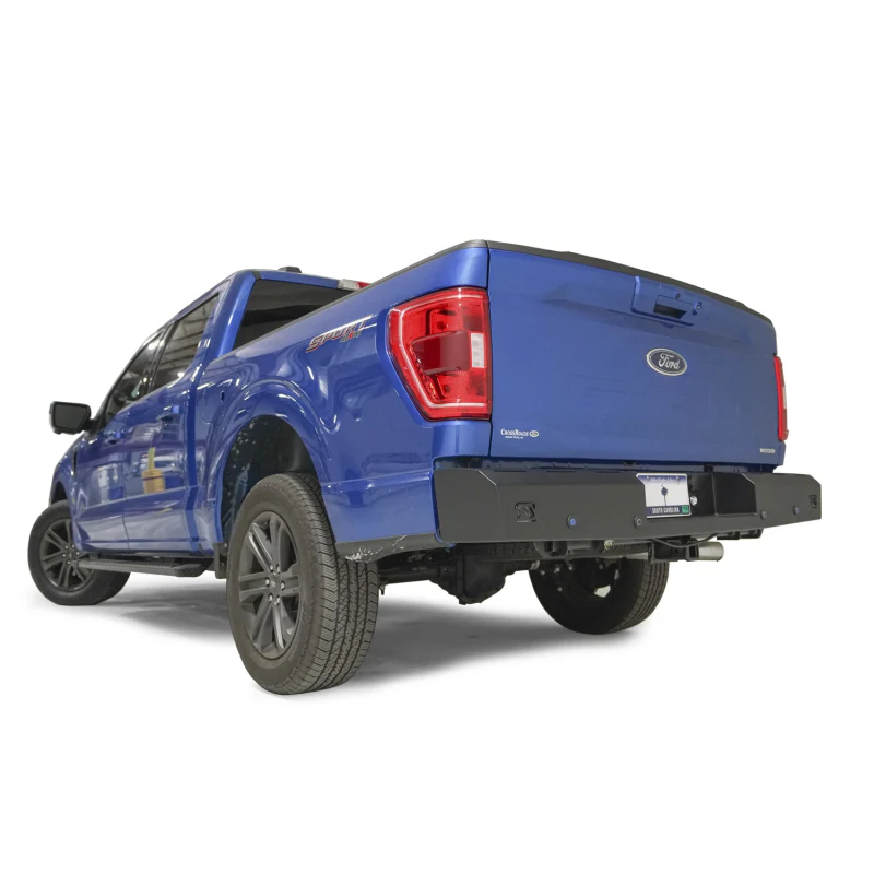 Fab Fours Red Steel Rear Bumper Model FF21-RT5150-1 - Image 3