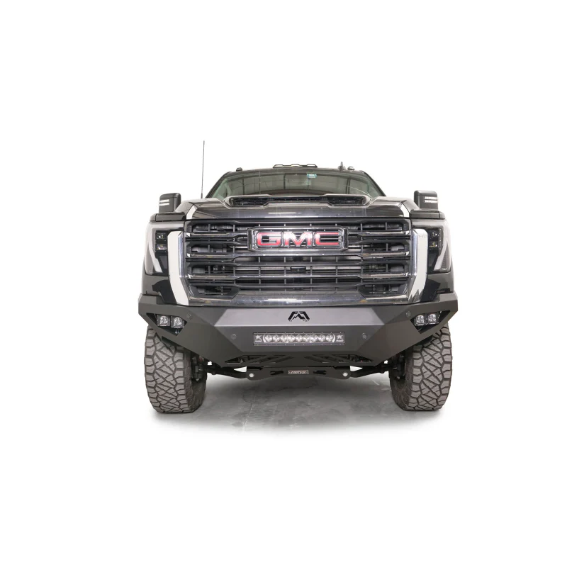 Fab Fours Vengeance Front Bumper w/ No Guard 2 Stage Black Powder Coat Model GM24-V6251-1 - Image 2