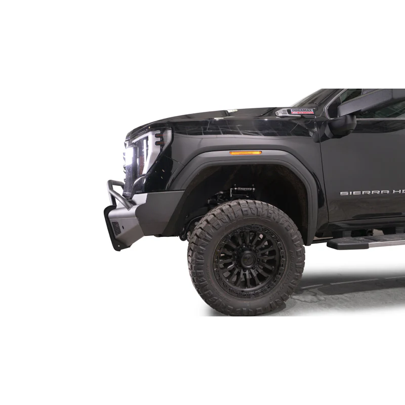 Fab Fours Vengeance Front Bumper w/ Pre-Runner Guard 2 Stage Black Powder Coat Model GM24-V6252-1 - Image 4
