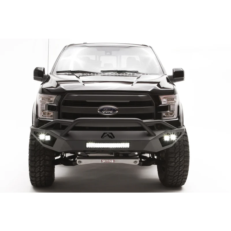 Fab Fours Vengeance Front Bumper w/ Pre Runner Guard Model FF15-D3252-1