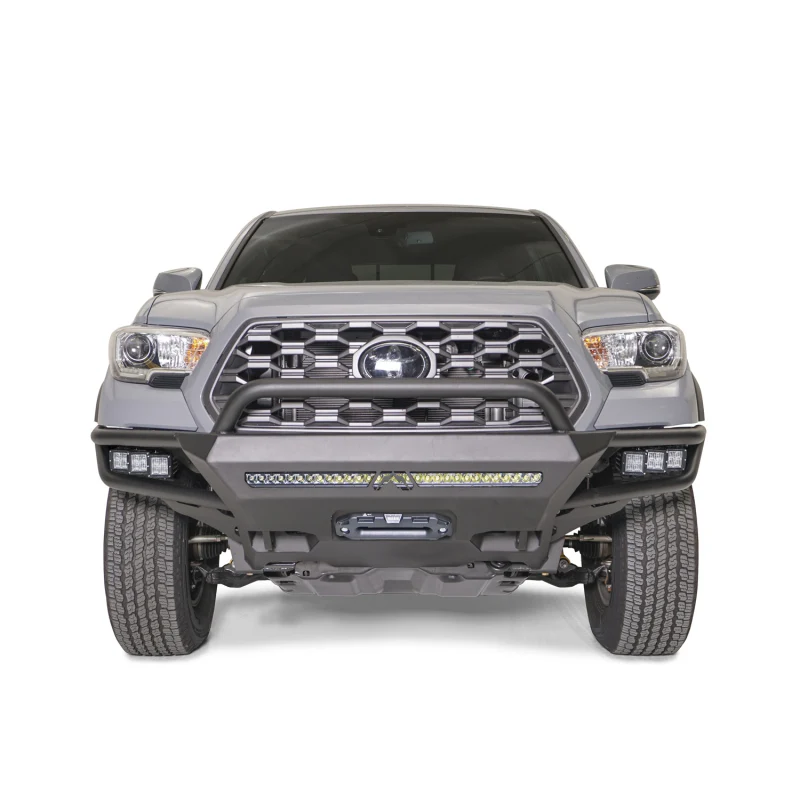 Fab Fours Winch Front Bumper w/ Pre Runner Guard Model TB16-02-1 - Image 2