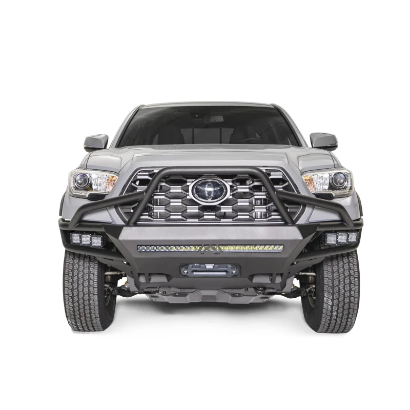 Fab Fours Winch Front Bumper w/ Pre Runner Guard Model TB16-03-1 - Image 2