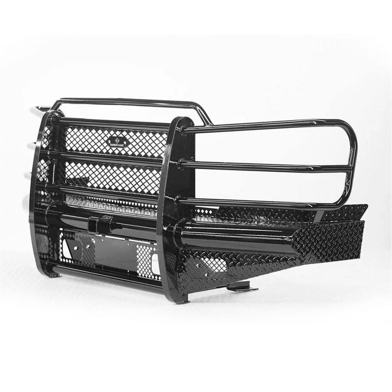 Ranch Hand Legend Series Front Bumper W/ Grille Guard Fits Select 03-07 Chevrolet Silverado 2500 HD/3500 Model FBC031BLR - Image 2