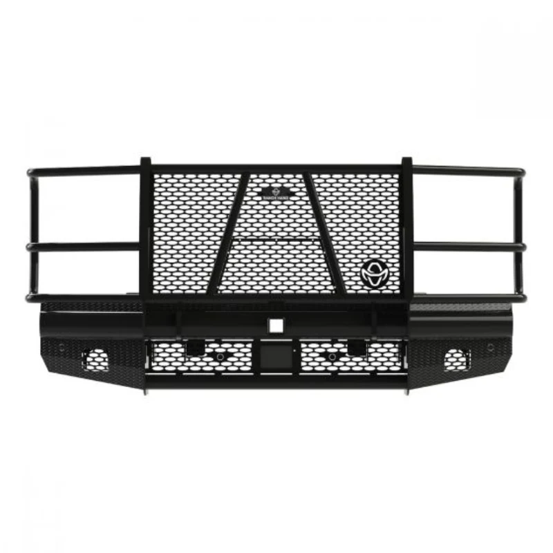 Ranch Hand Legend Series Front Bumper W/ Grille Guard Fits Select 23-26 Ford Super Duty F-250/F-350/F-450/F-550 Model FBF231BLR