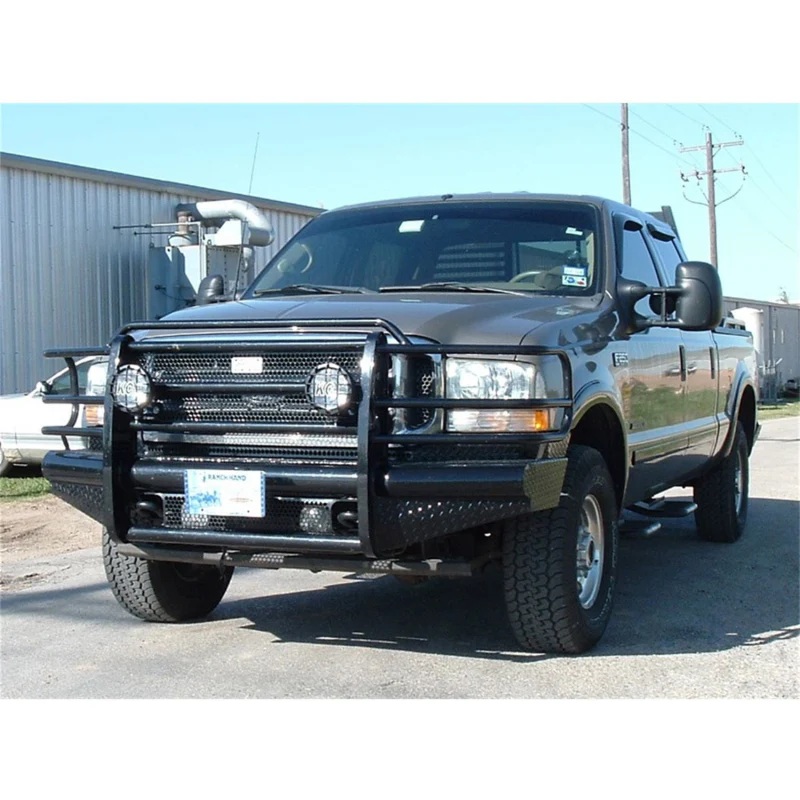 Ranch Hand Legend Series Front Bumper W/ Grille Guard Fits Select 99-04 Ford Excursion/Super Duty F-250/F-350/F-450/F-550 Model FBF991BLR - Image 5